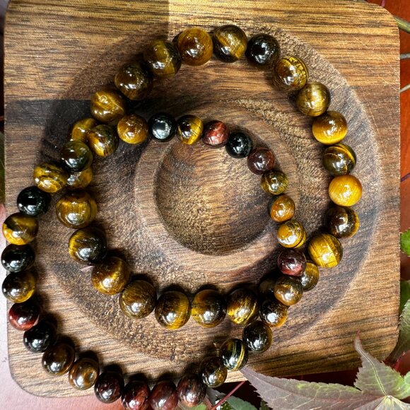 Tiger Eye 6mm & 8mm Bracelets - Picture 3 of 7